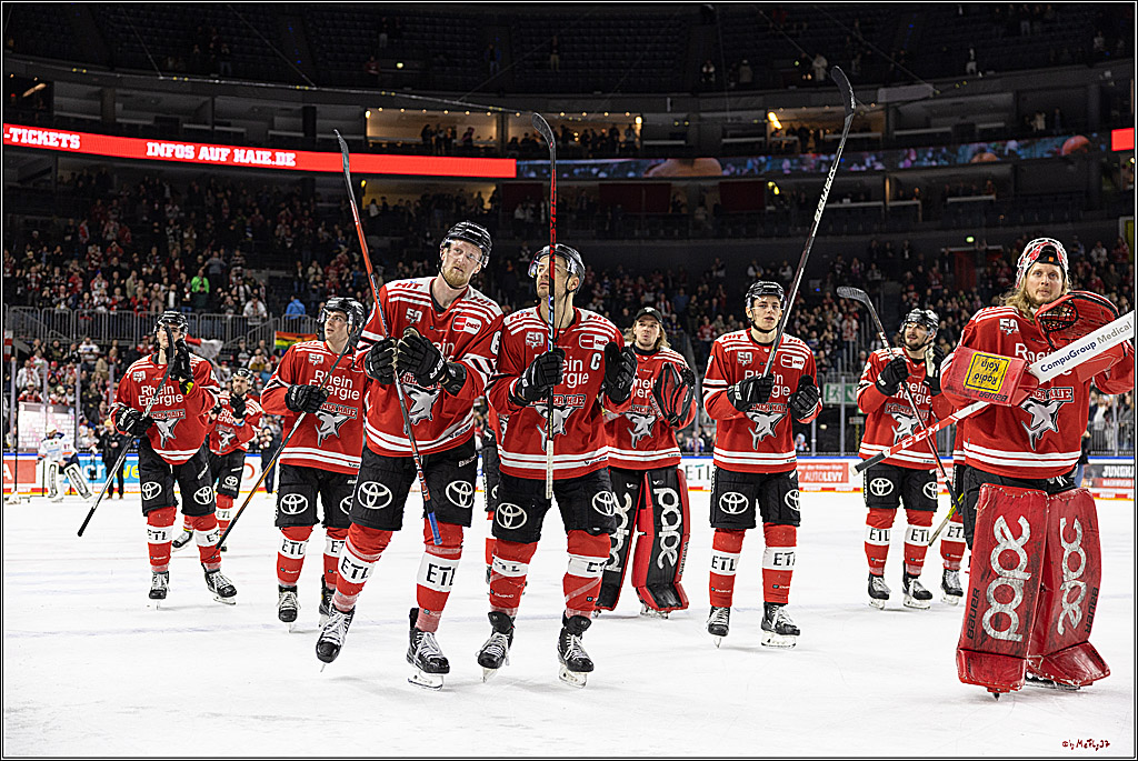 PENNY DEL;  Koelner Haie - Iserlohn Roosters; Koeln, 24.01.2023